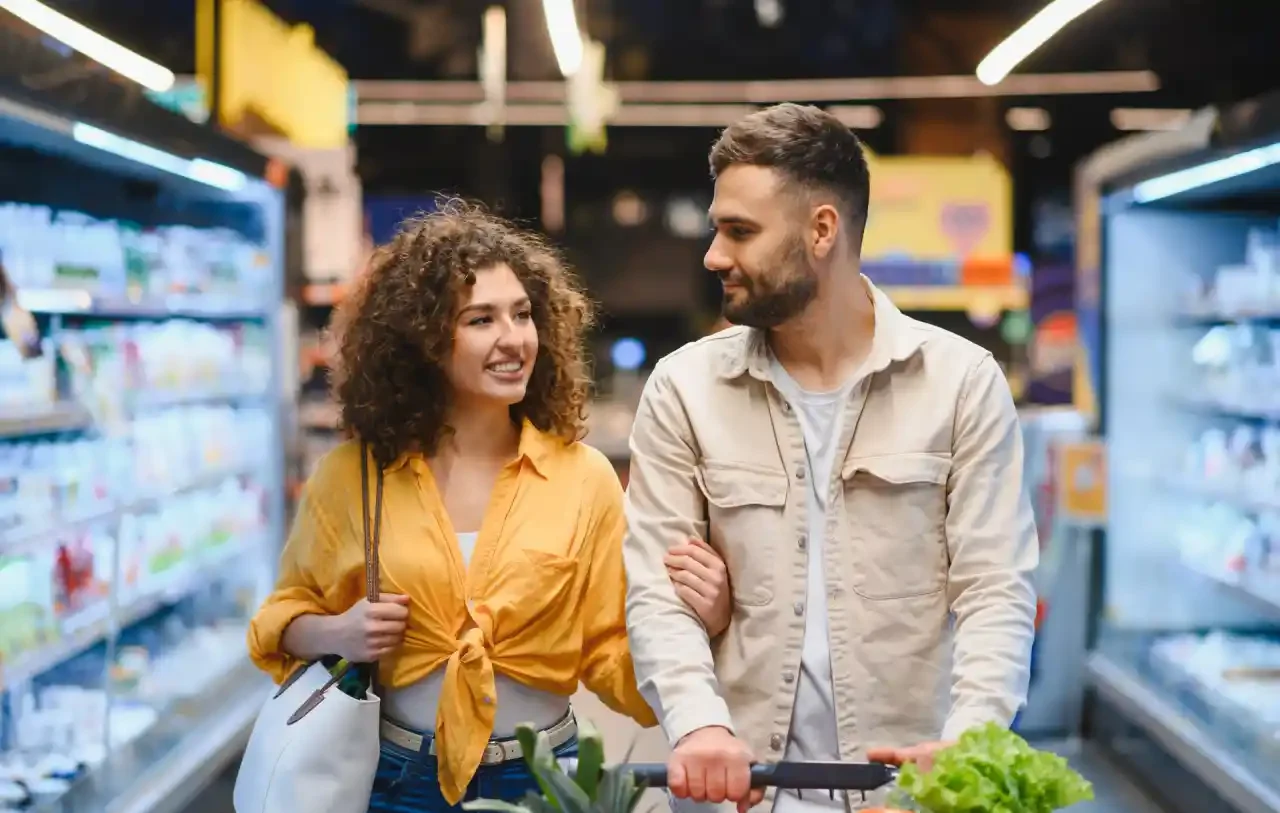 Supermercado Cheio de Clientes Albimaquinas Comercio de Maquinas e Equipamentos